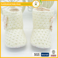 Whosale beutiful chaussures de bébé en crochet en laine avec des chaussures de bébé en crochet whosale beutiful de haute qualité